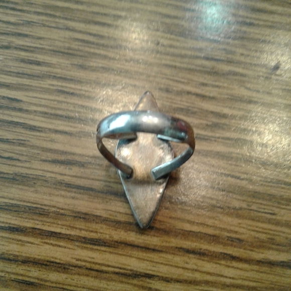 Zuni Multistone Native American Vintage Ring Size 8 - Picture 7 of 11